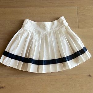 Reebok Melody Ehsani White Pleated Tennis Pickle Ball Skirt